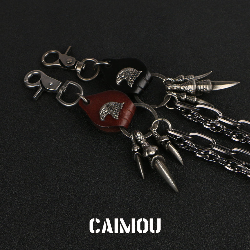 Eagle Claw Double-Layer Pants Chain