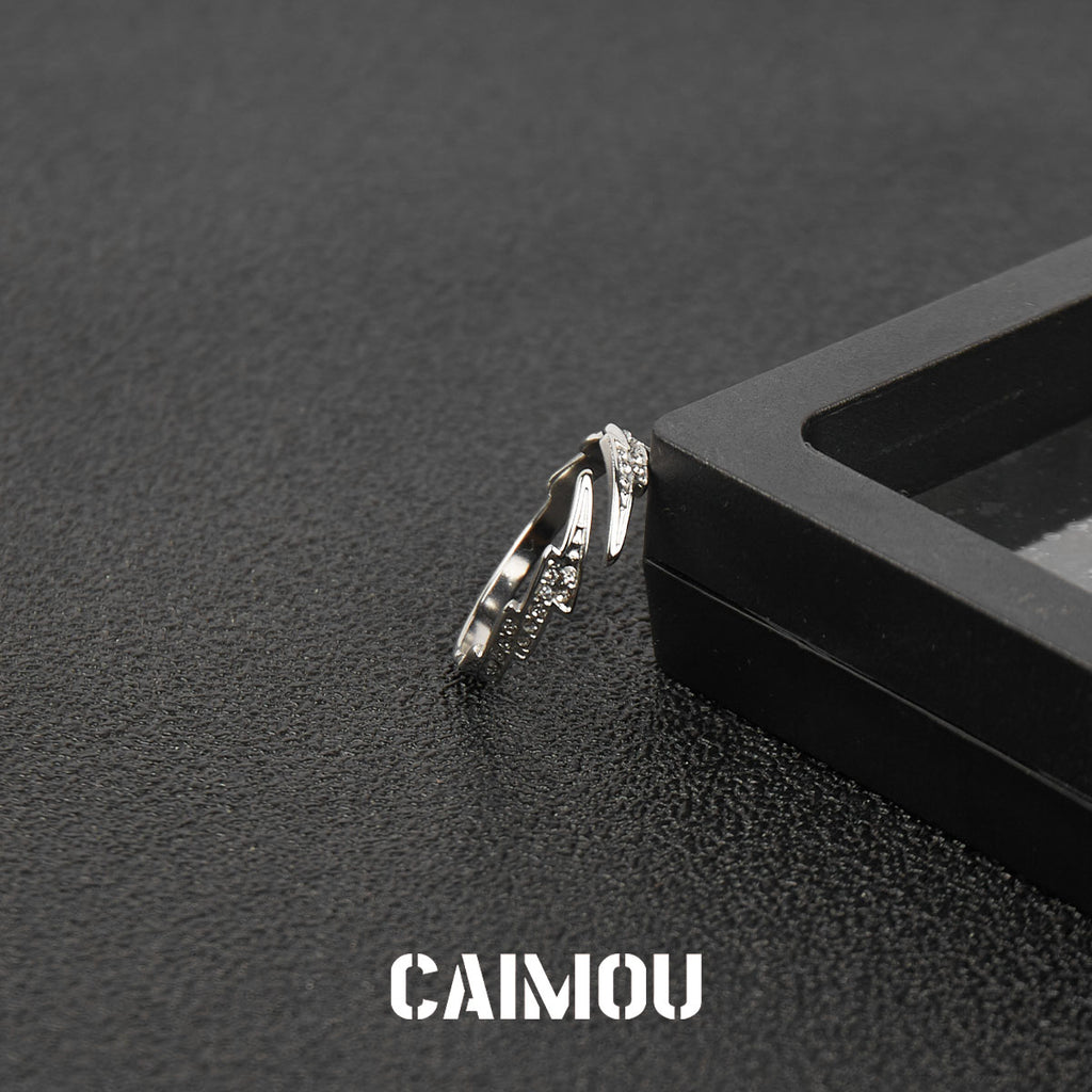 Lightning Open Adjustable Ring
