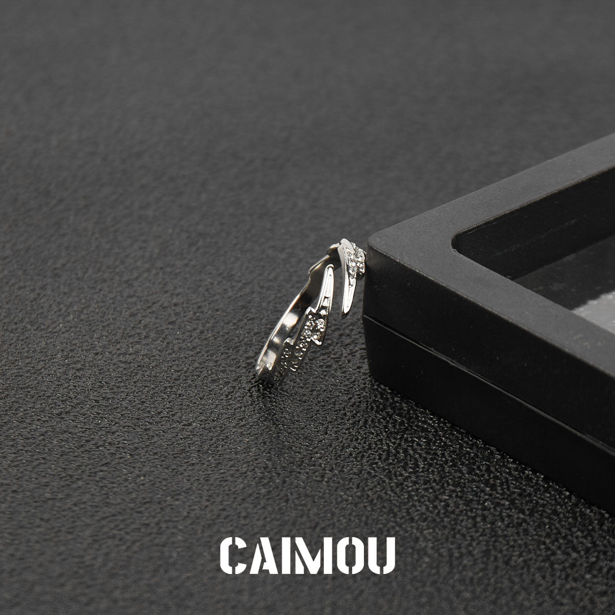 Lightning Open Adjustable Ring