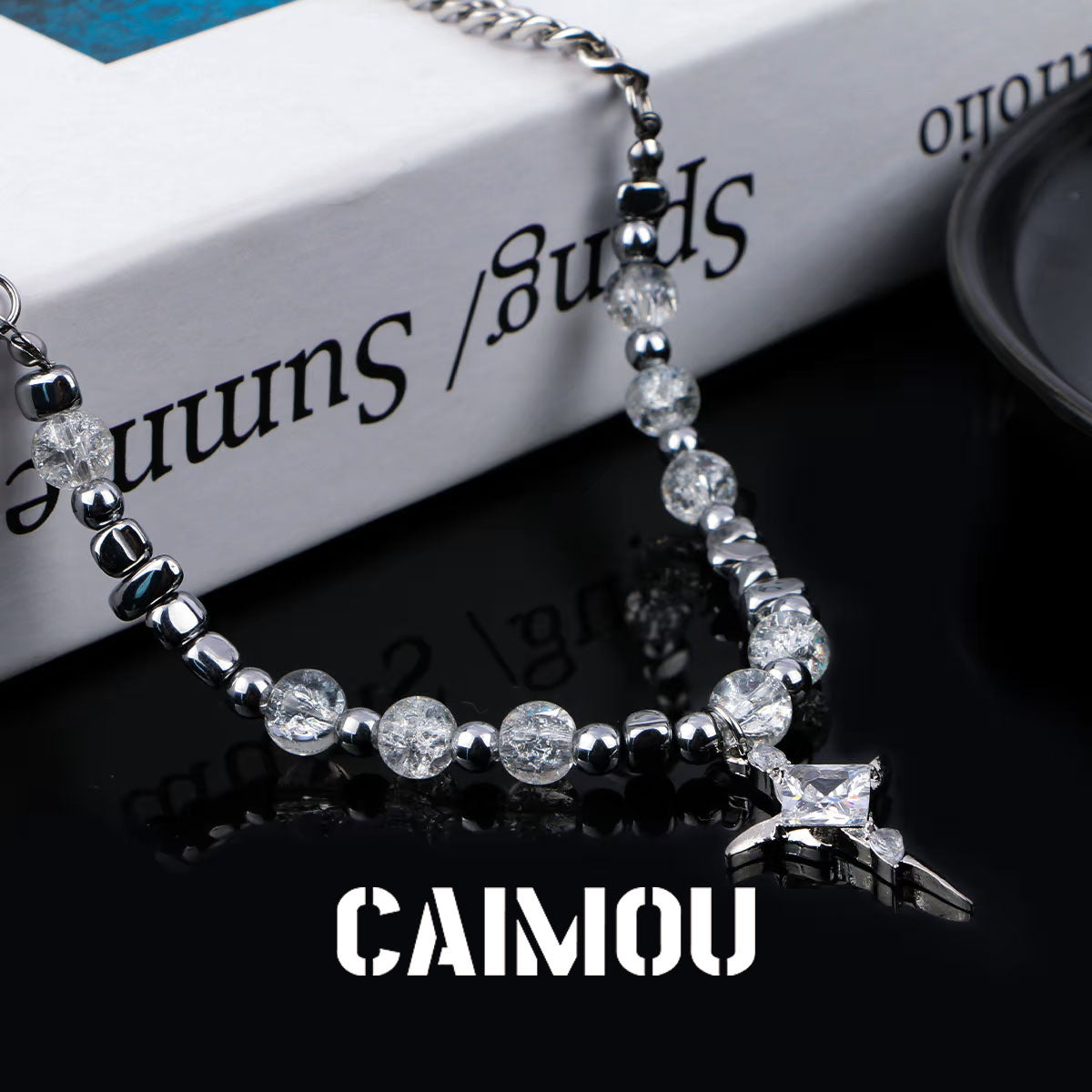 ✨✝️cross zircon necklace