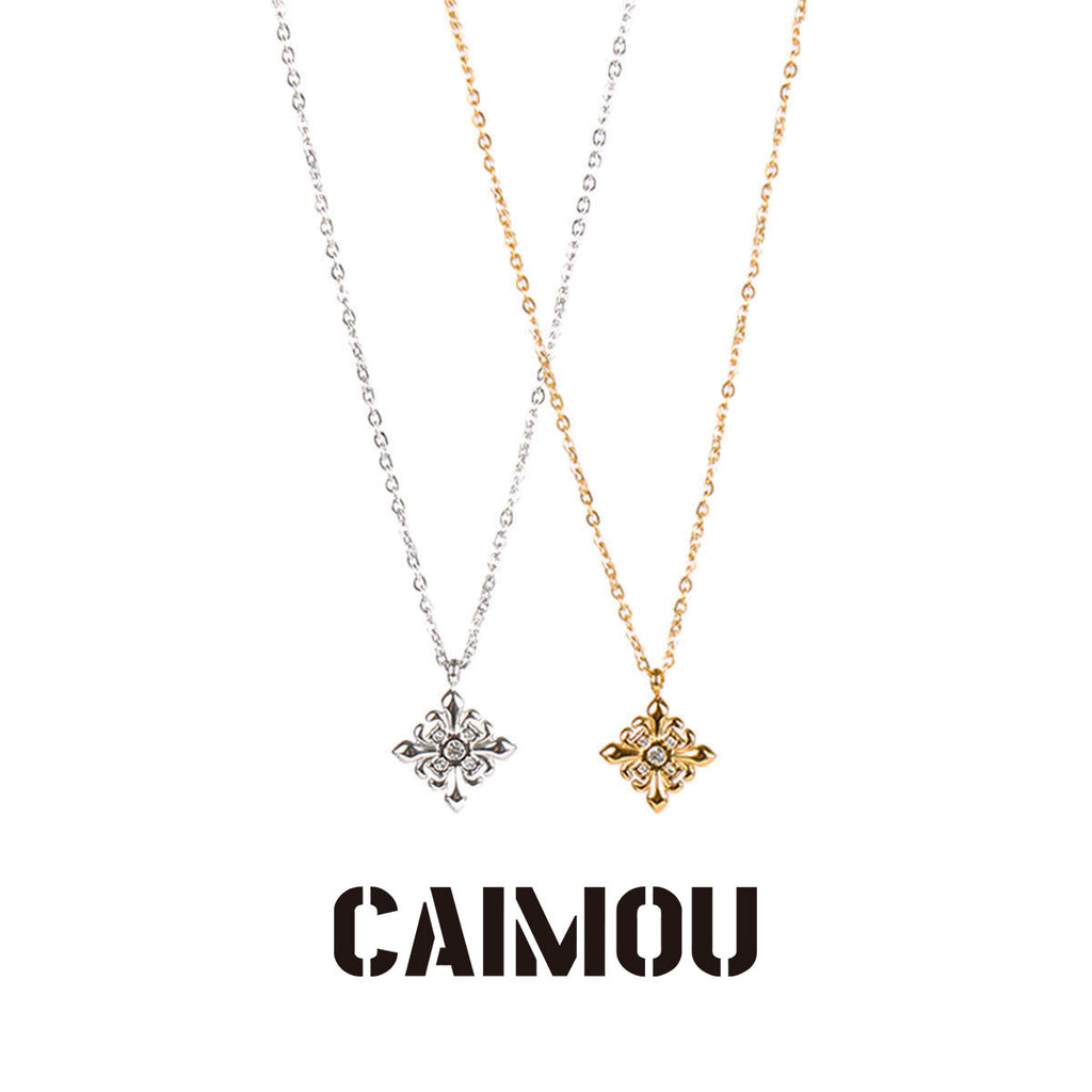 Diamond Cross Pendant Necklace