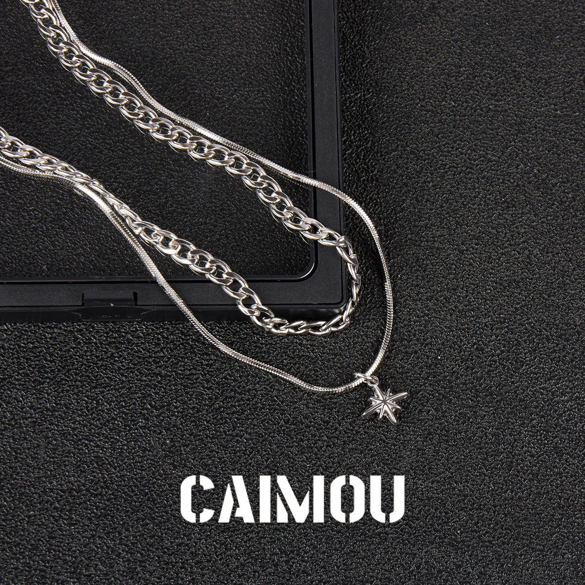 Octagram Double Layer Necklace