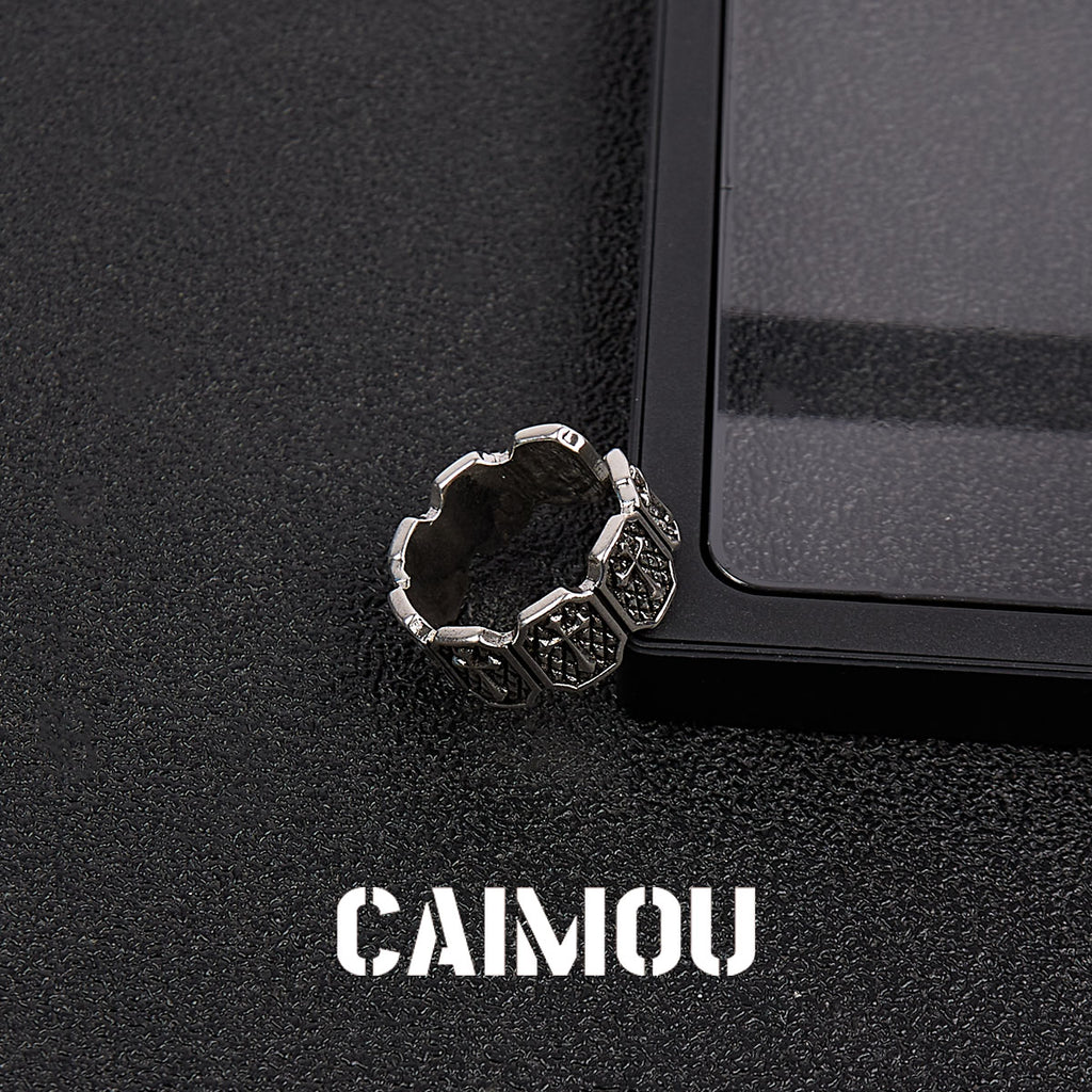 Multi-cross Adjustable Open Ring