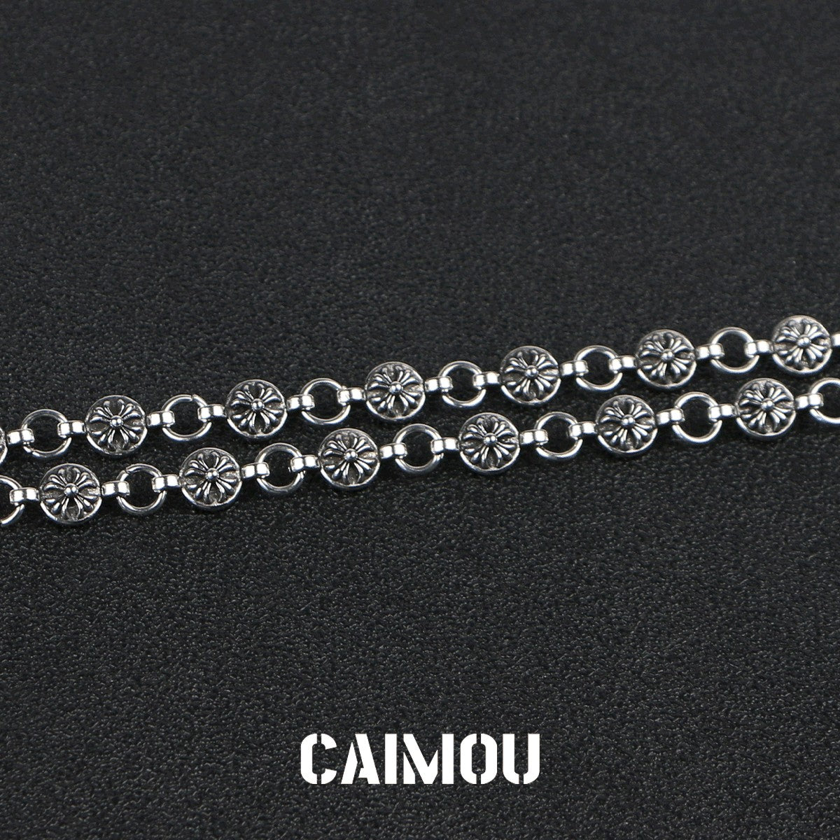 ⛓️✝️Openwork cross-shaped trouser chain