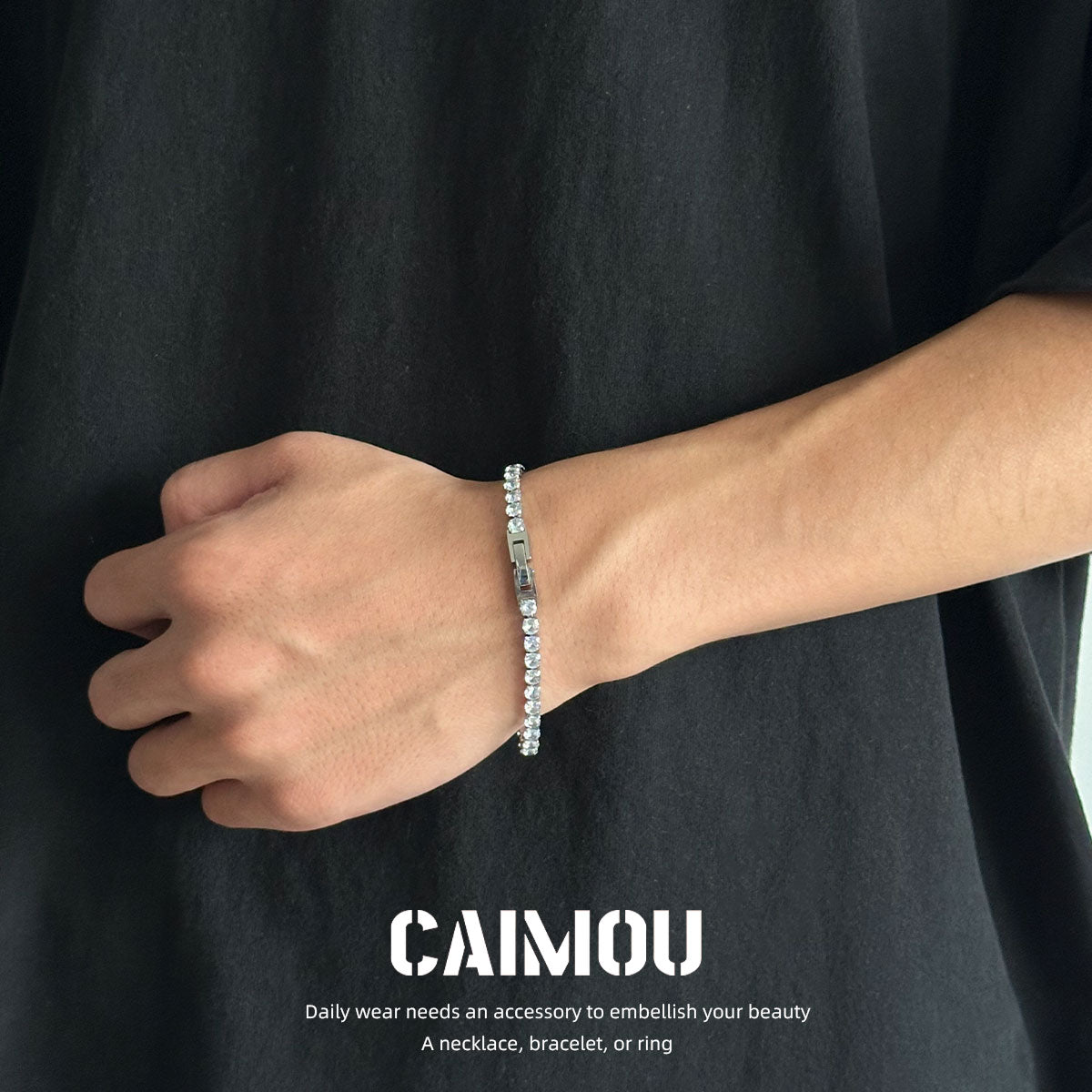 Full Paved Zircon Tennis Bracelet