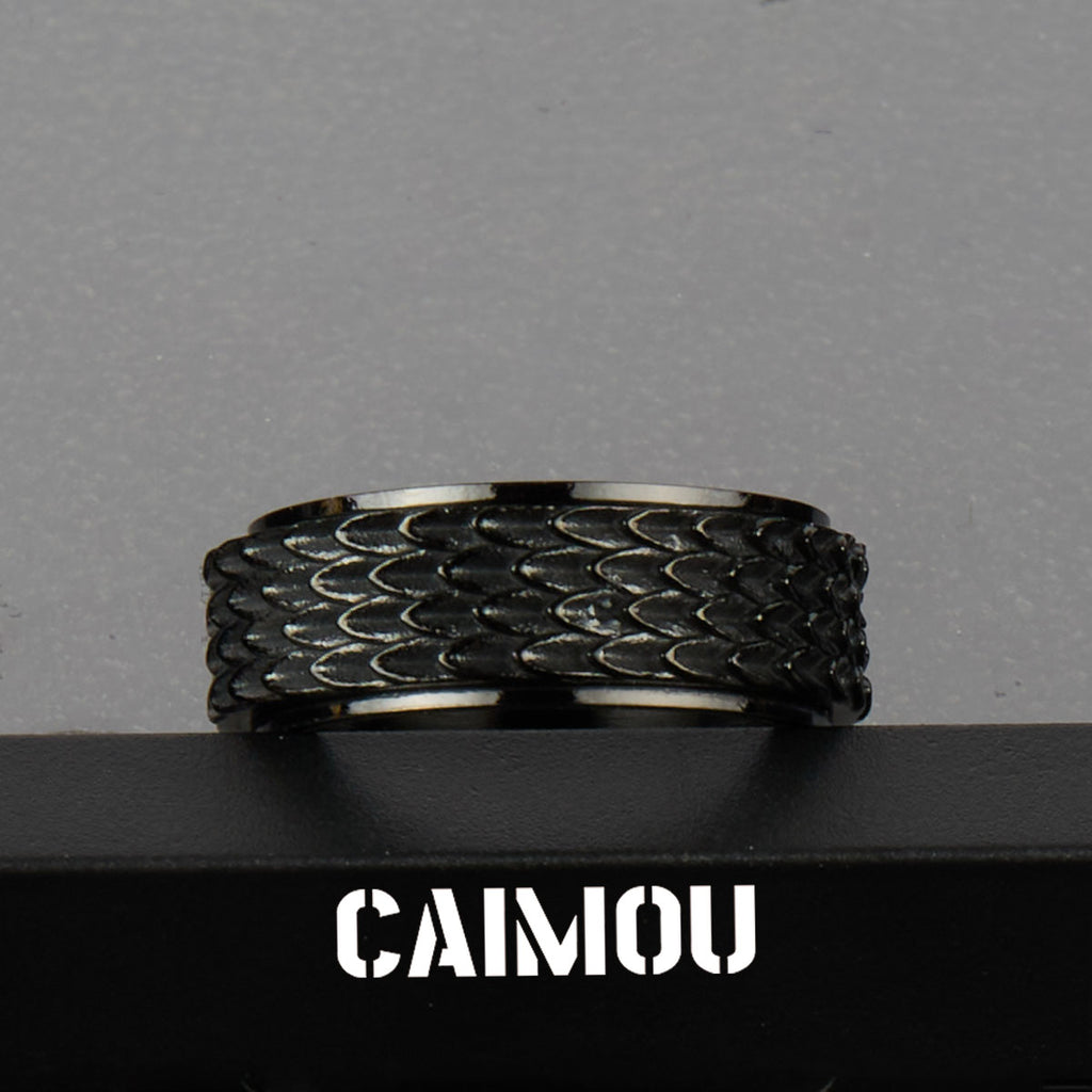 Multi-Layer Dragon Scale Ring