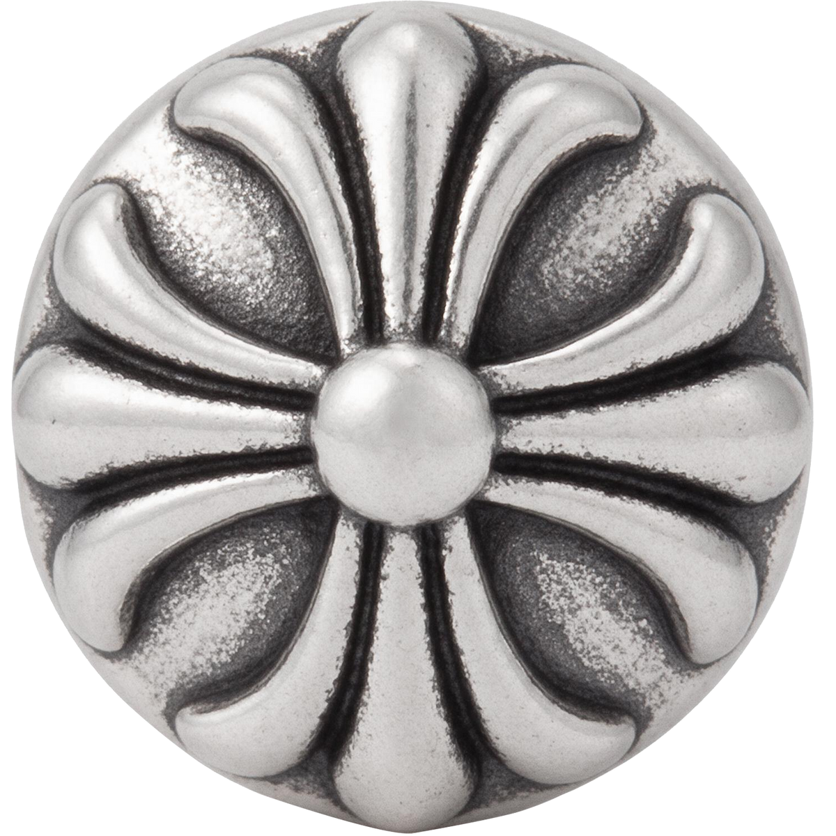 Tibetan Silver Cross Flower Beads