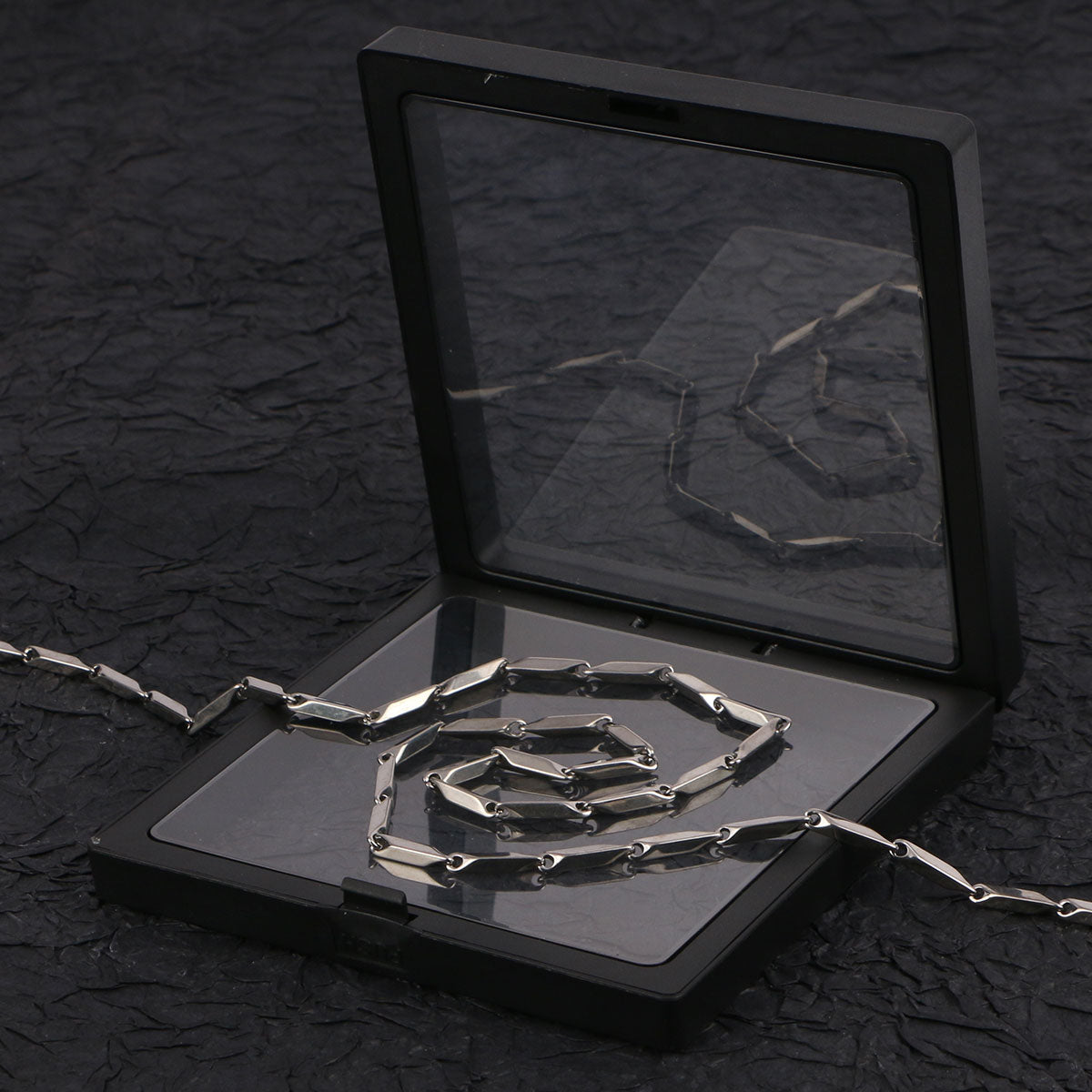 Melon Seed Link Necklace