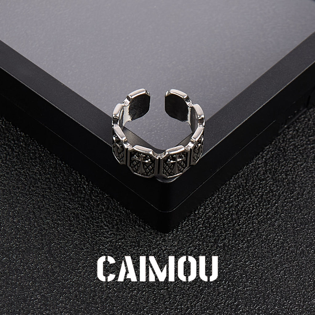 Multi-cross Adjustable Open Ring