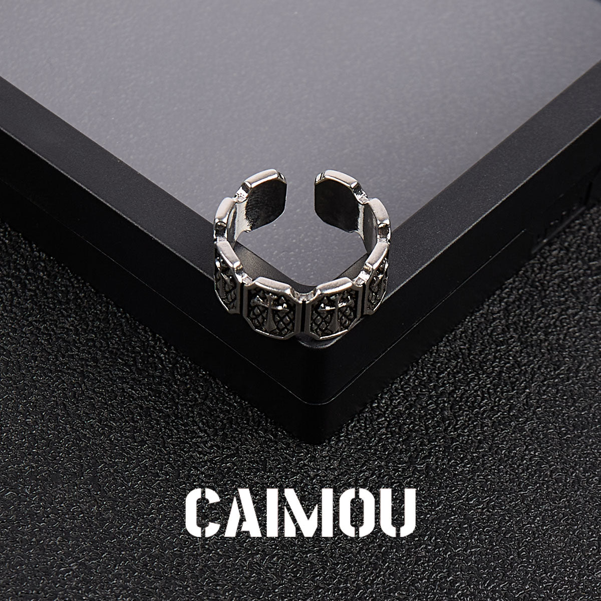 Multi-cross Adjustable Open Ring