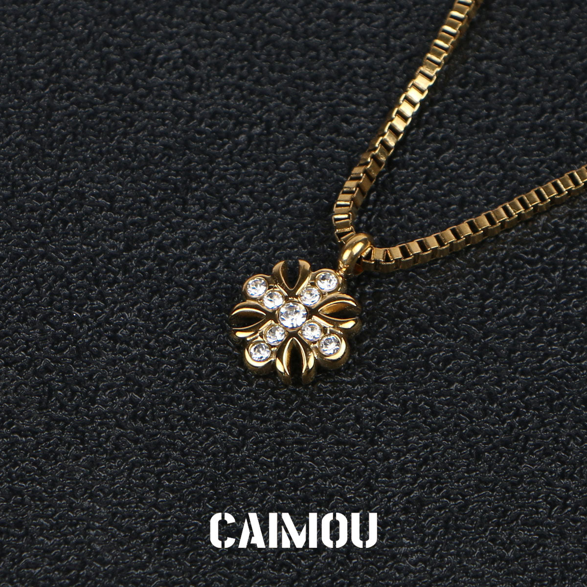 🌸✝️Cross flower necklace