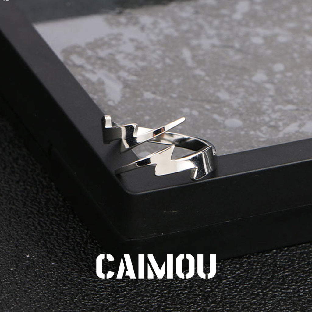 Lightning Open Adjustable Ring