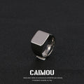 Solid color ring