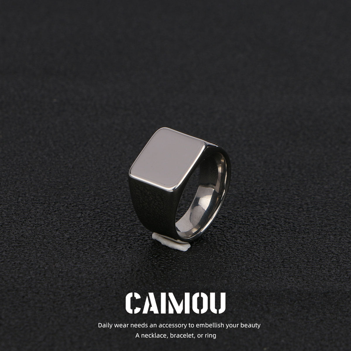 Solid color ring