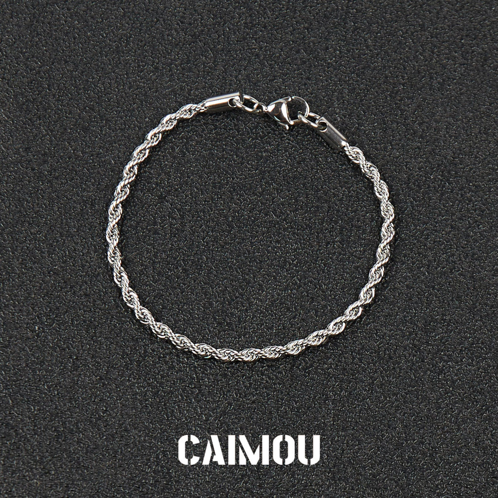 Twist Rope Chain Bracelet