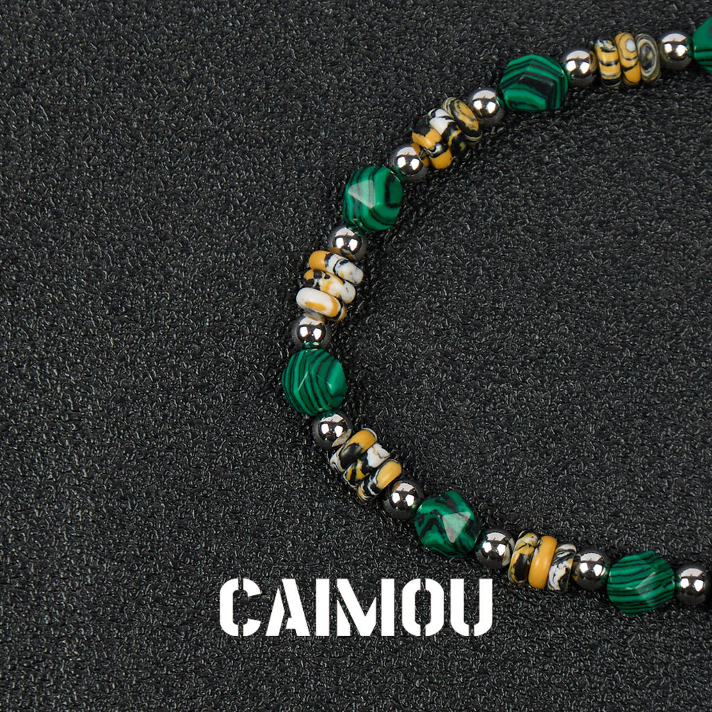 Malachite Beaded Bracelet
