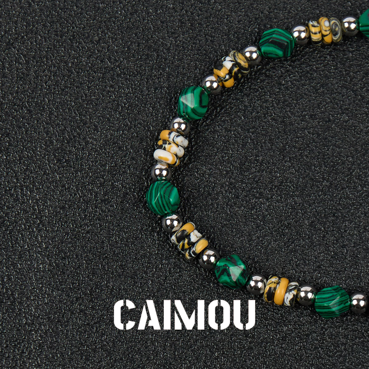 Malachite Beaded Bracelet