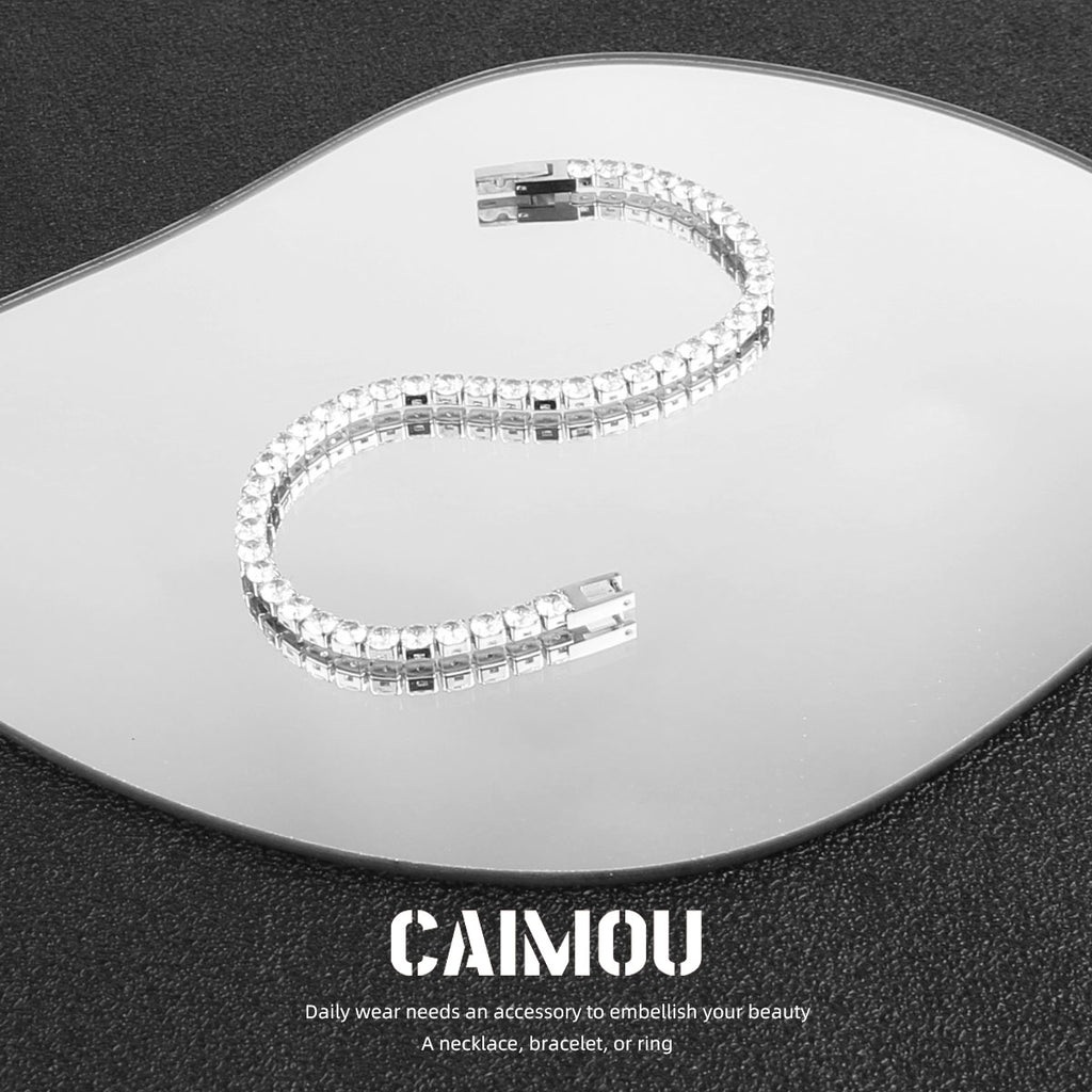 Full Paved Zircon Tennis Bracelet