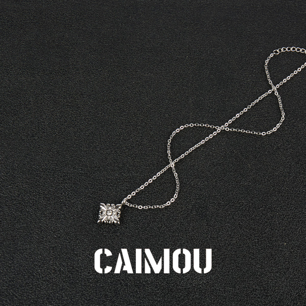 Diamond Cross Pendant Necklace