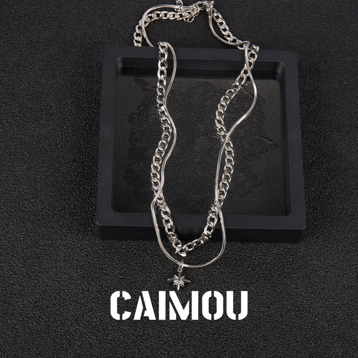 Octagram Double Layer Necklace