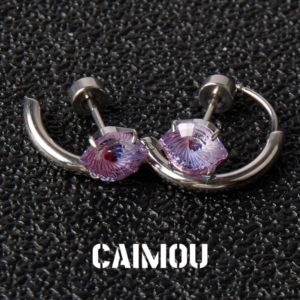 Evil Eye Zircon Stud Earrings