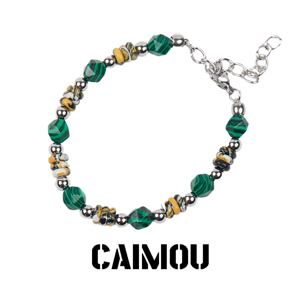 Malachite Beaded Bracelet
