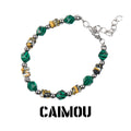 Malachite Beaded Bracelet