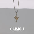 👑✝️ Crown Cross Necklace