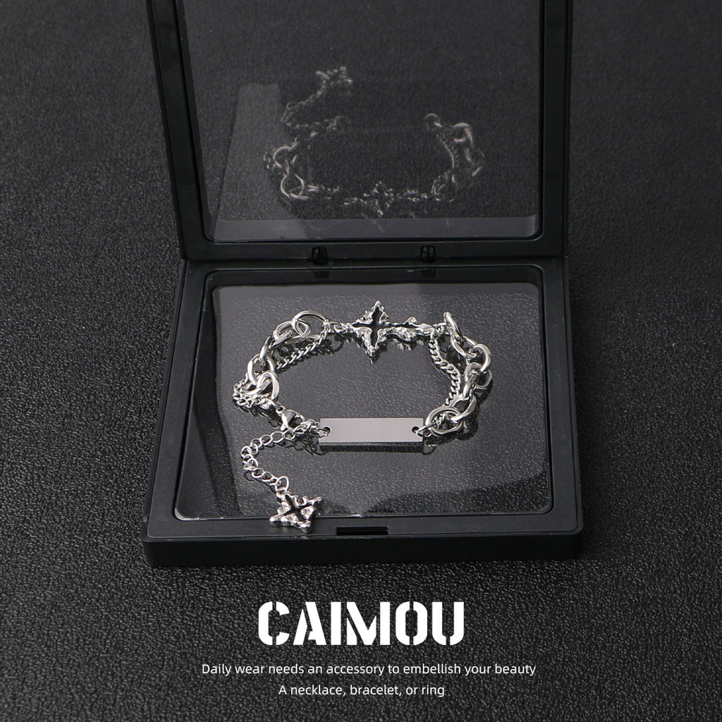 Dark Cross Bracelet