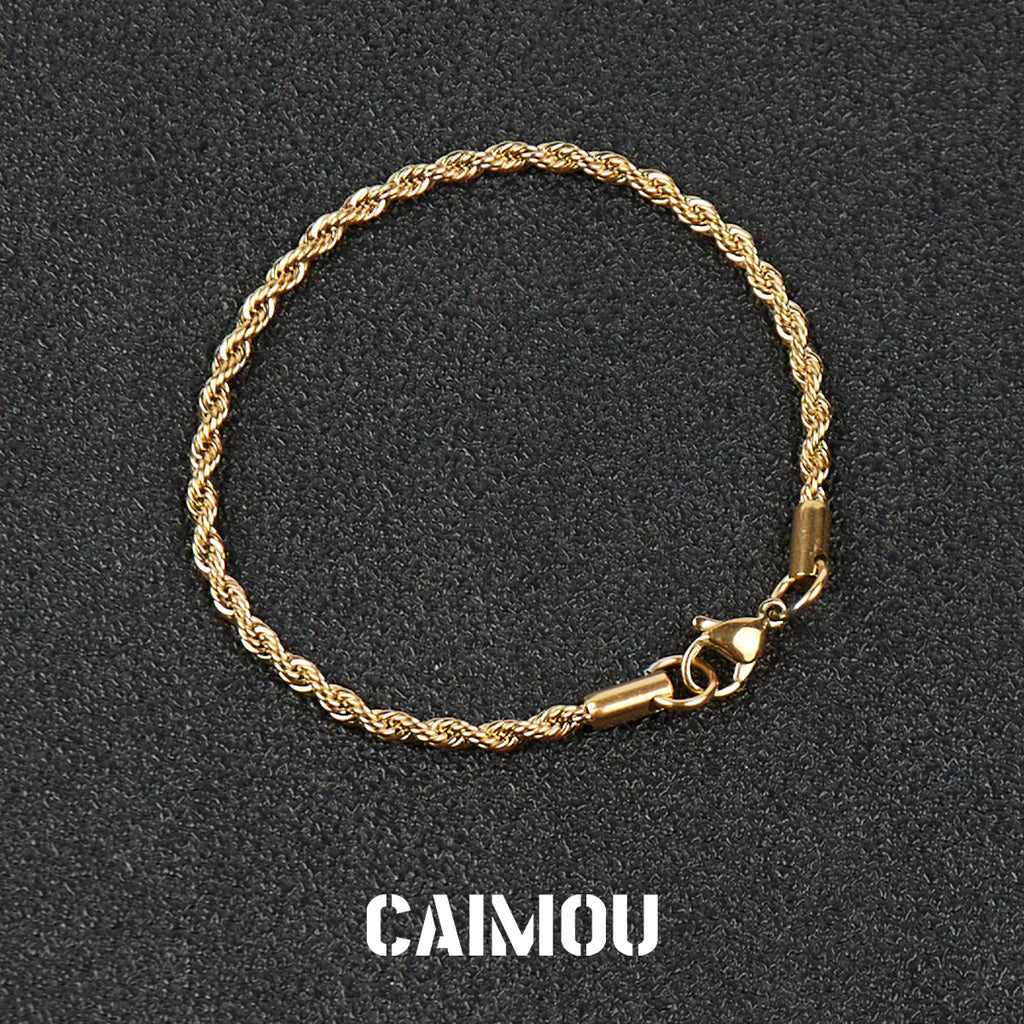 Twist Rope Chain Bracelet