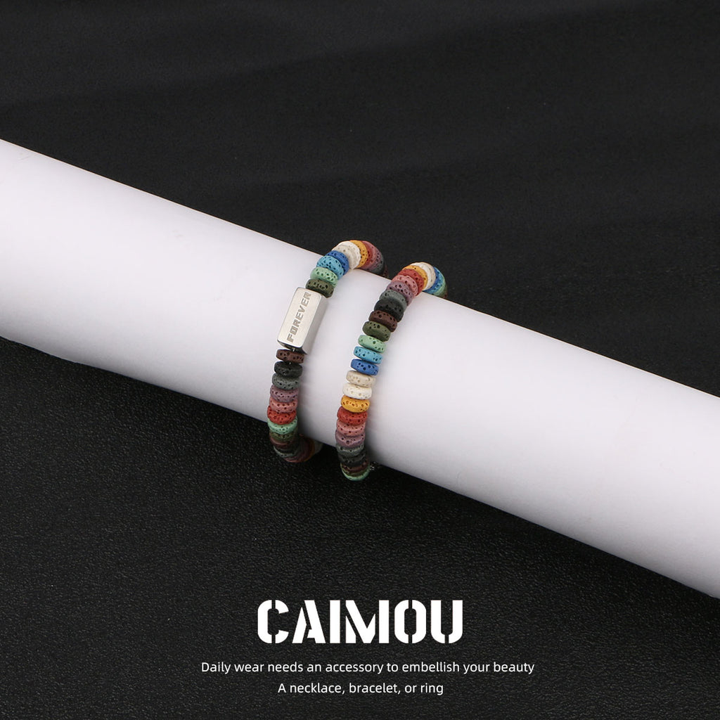 volcanic stone bracelet