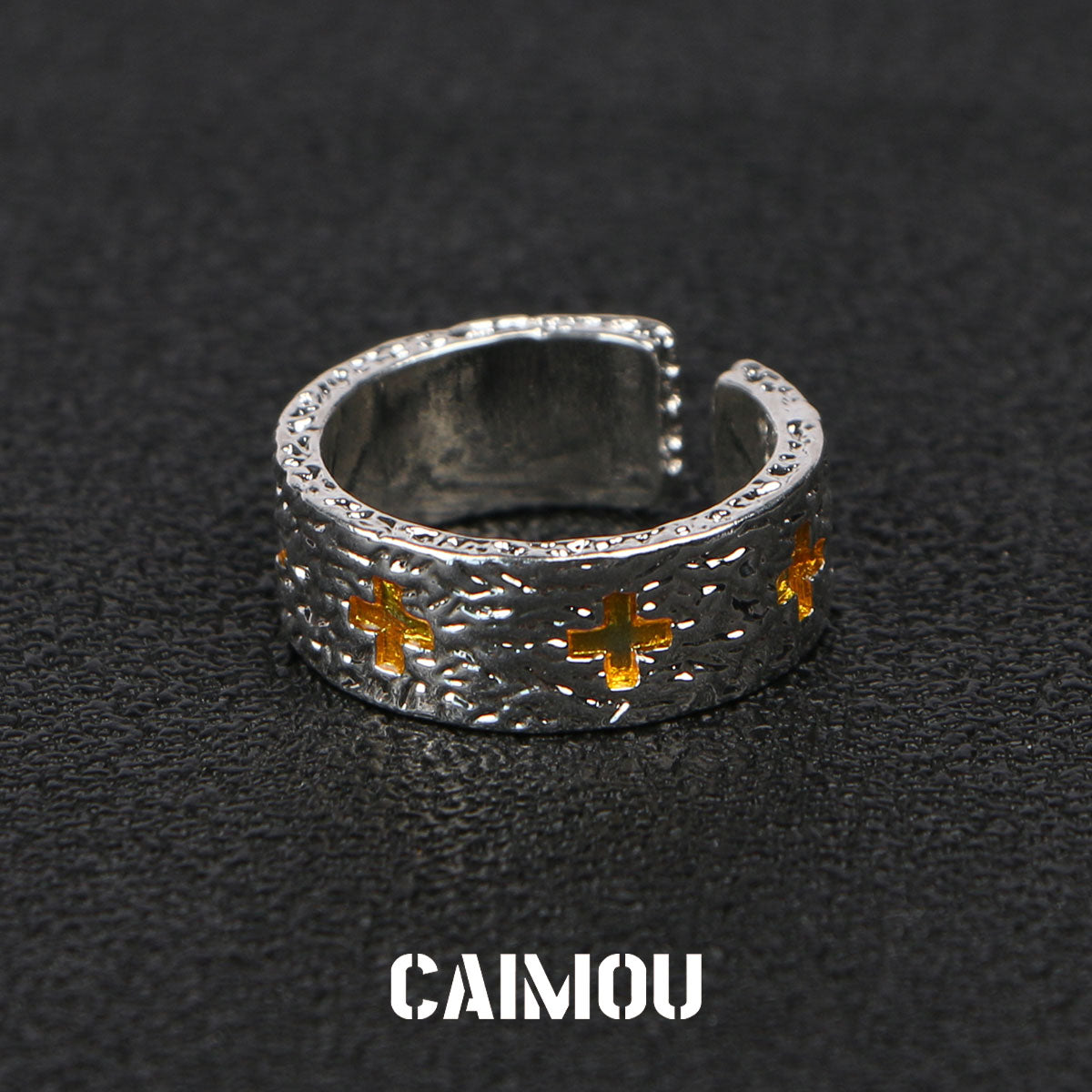 Gold Cross Ring