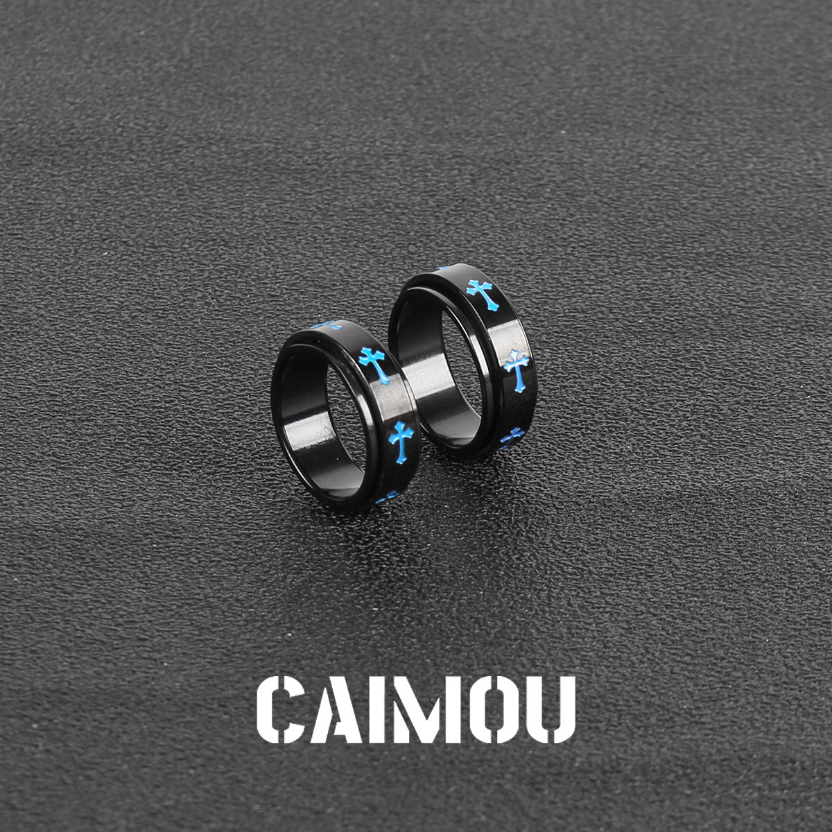 Cross Spinner Ring