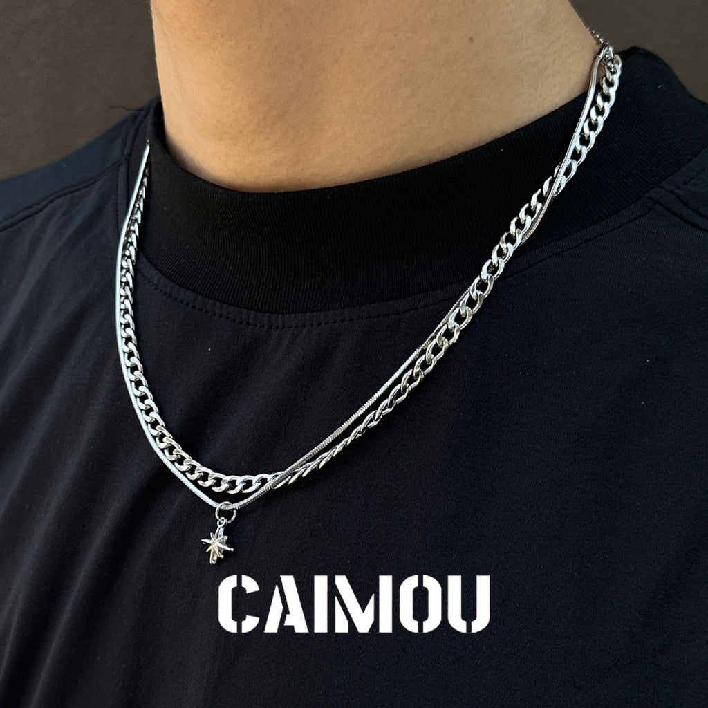Octagram Double Layer Necklace