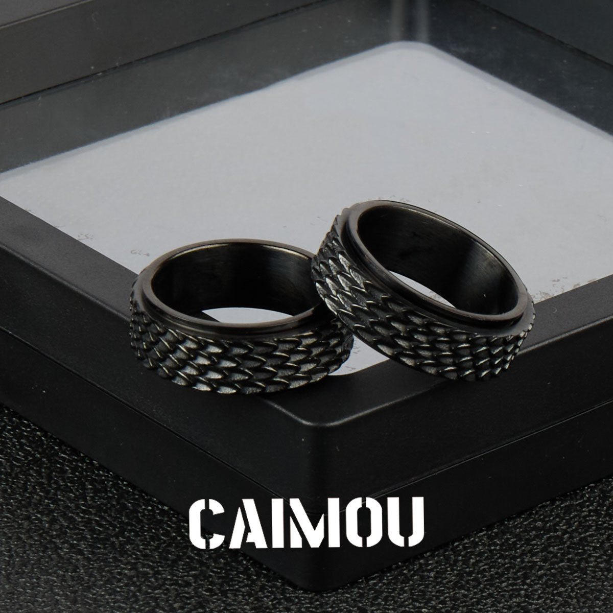 Multi-Layer Dragon Scale Ring