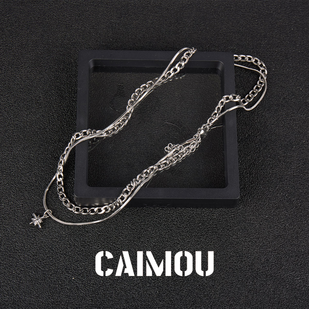 Octagram Double Layer Necklace