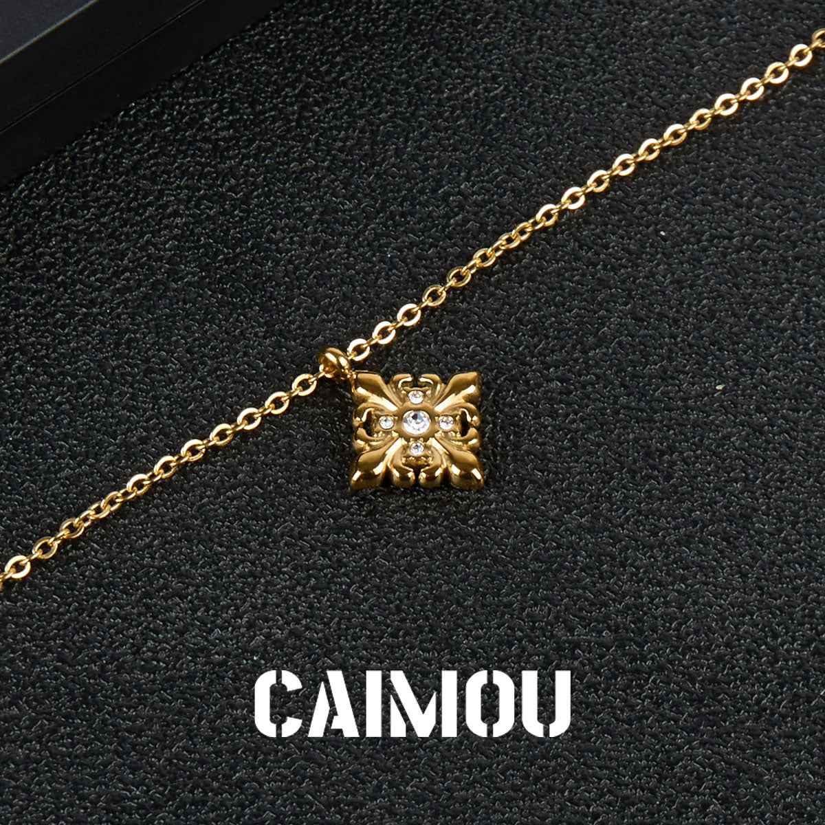 Diamond Cross Pendant Necklace