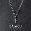 Cuban cross necklace