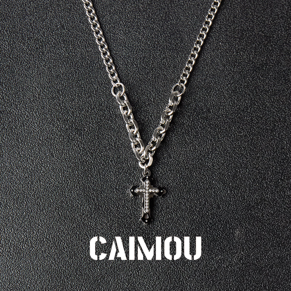 Cuban cross necklace