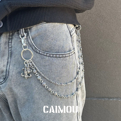 Anchor Double‑Layer Pant Chain