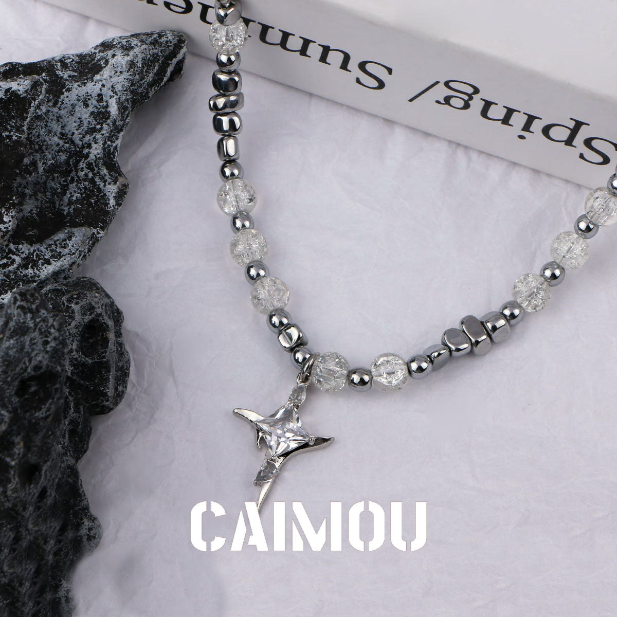 ✨✝️cross zircon necklace