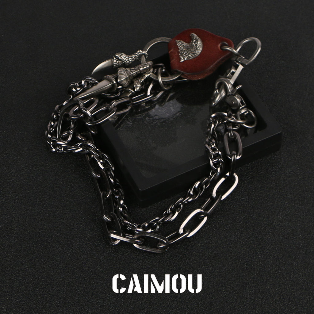 Eagle Claw Double-Layer Pants Chain