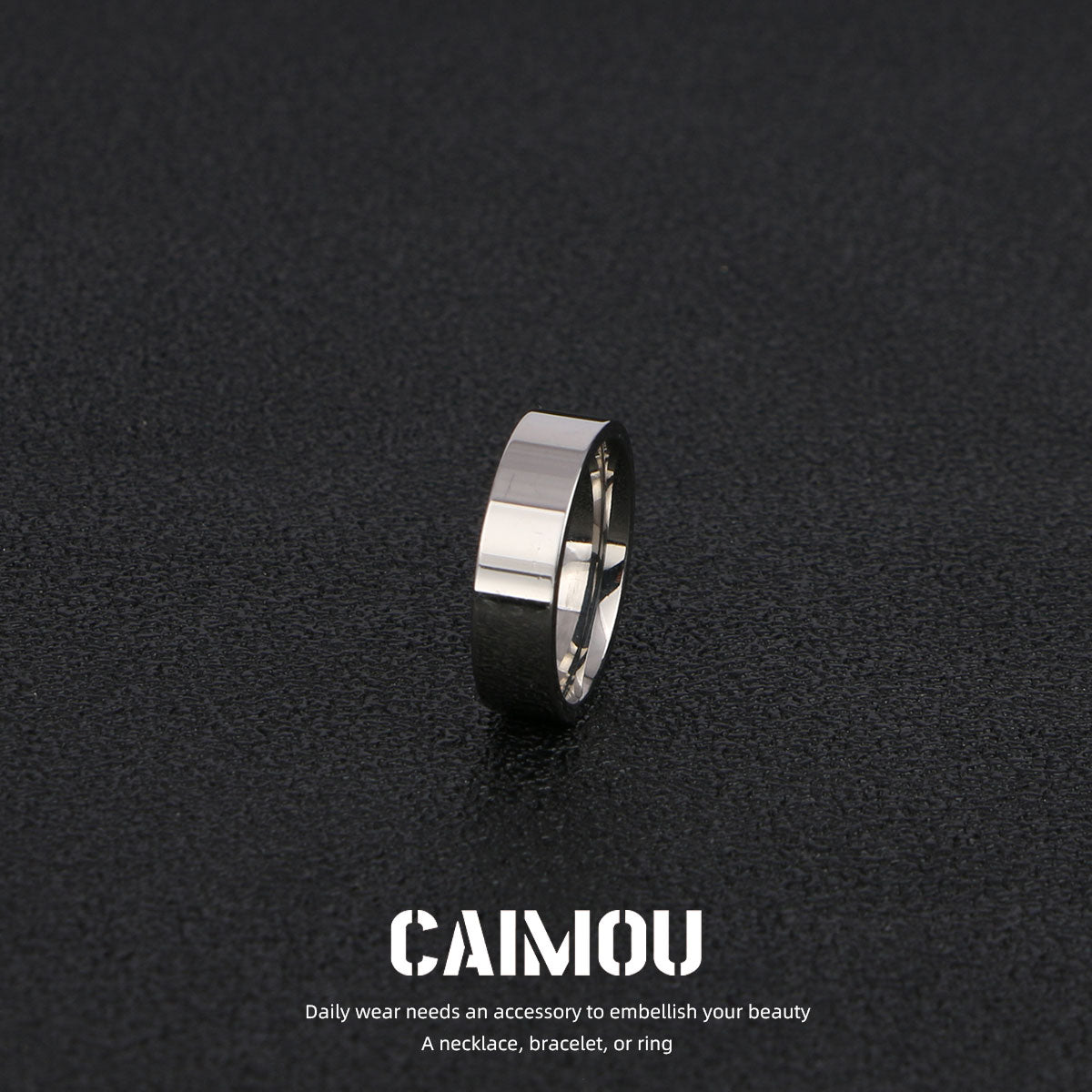 💍Solid color ring