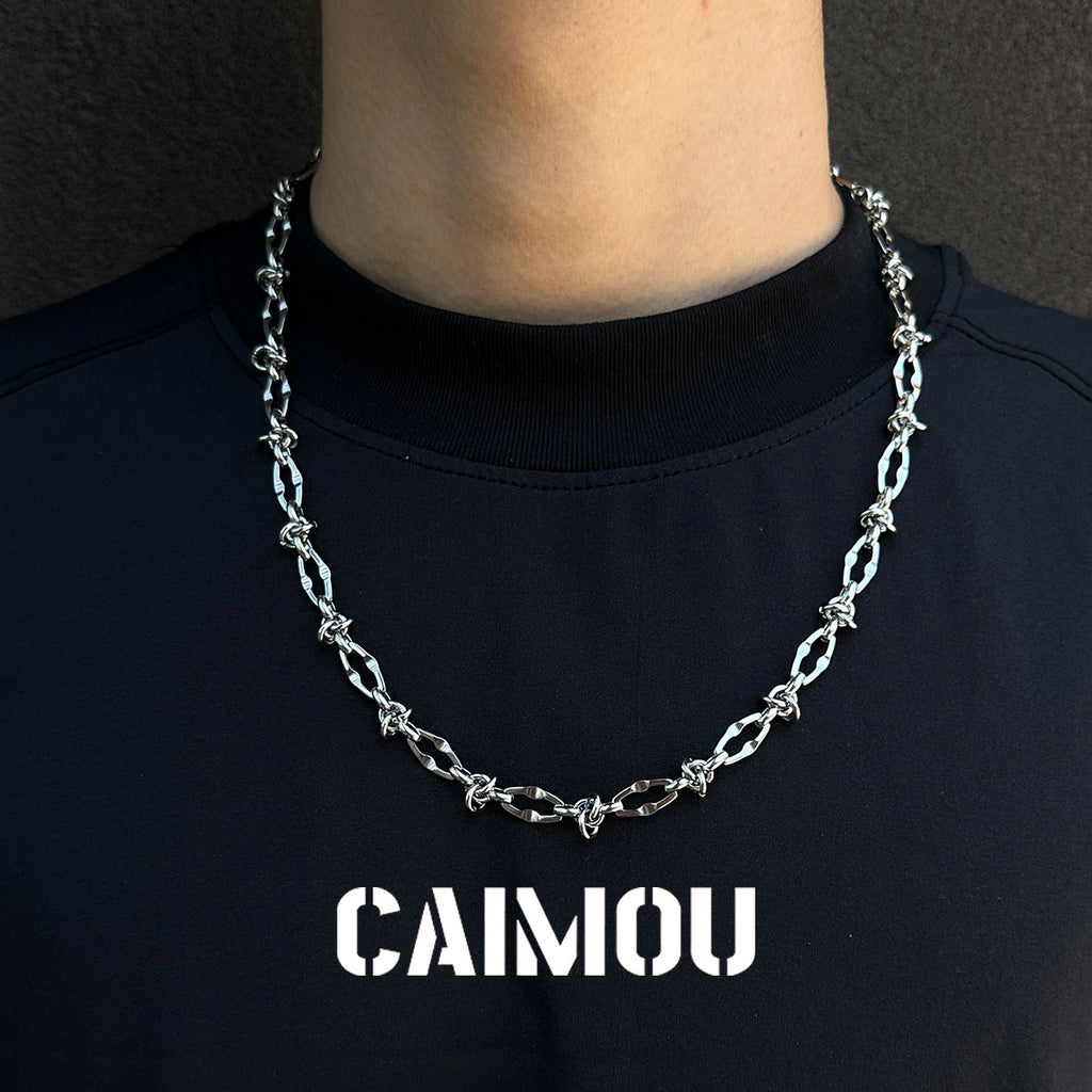 Hollow Star Knot Chain Necklace