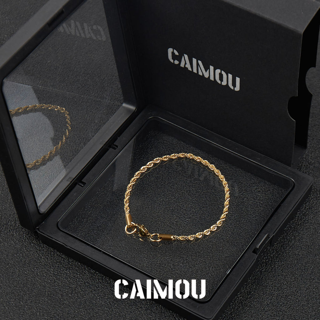 Twist Rope Chain Bracelet