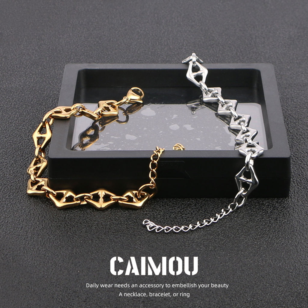 Geometric Rhombus Bracelet