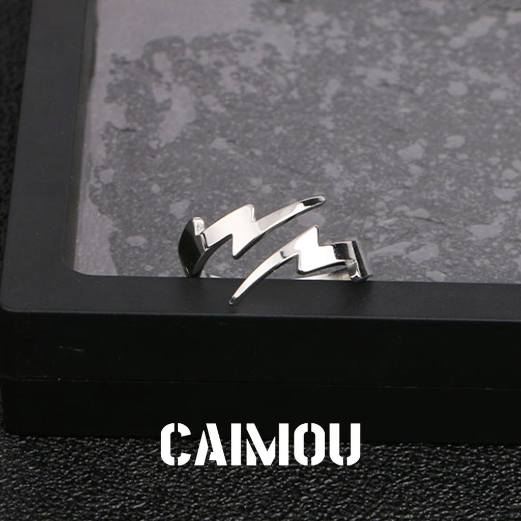 Lightning Open Adjustable Ring