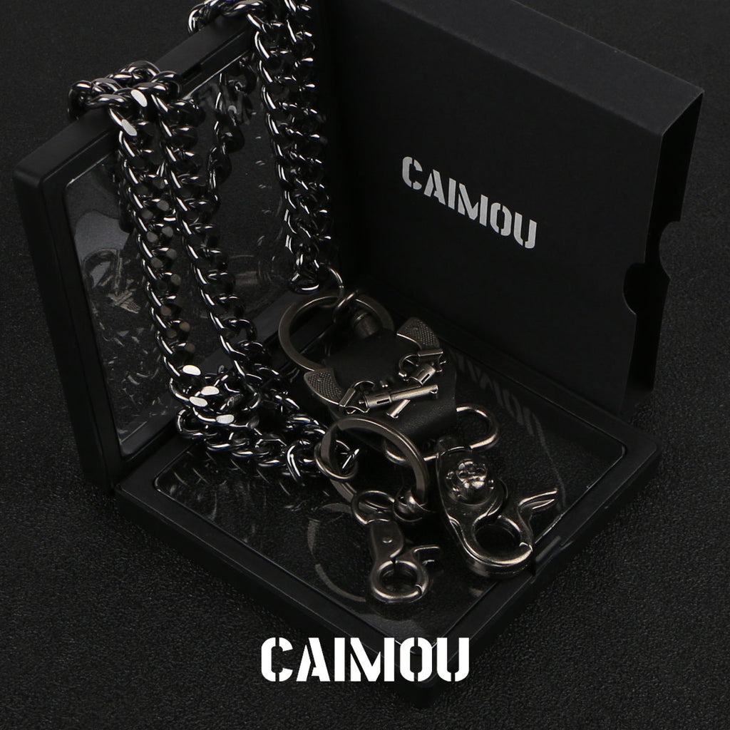 Dual Pistol Bullet Double Layer Pants Chain