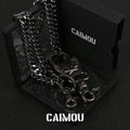 Dual Pistol Bullet Double Layer Pants Chain