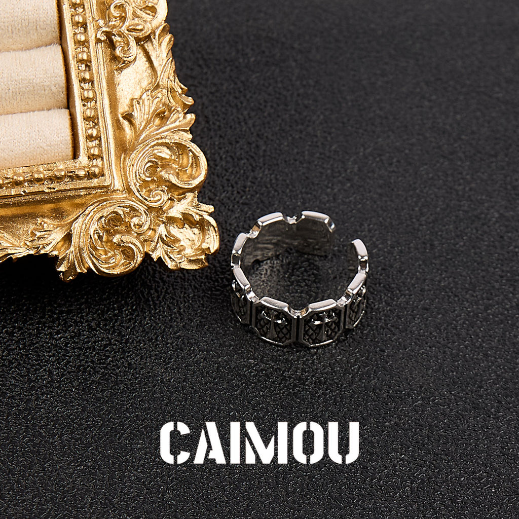 Multi-cross Adjustable Open Ring